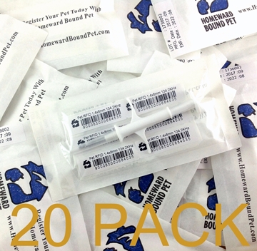 Picture of 20-Pack of Homeward Bound Pet Mini Microchips - only $5.50 each
