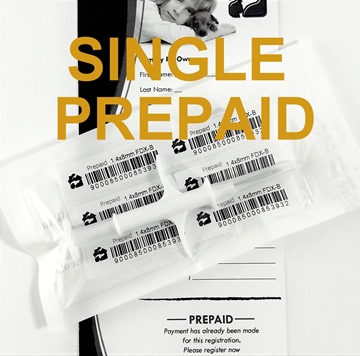 Picture of Single Prepaid HBP Microchip